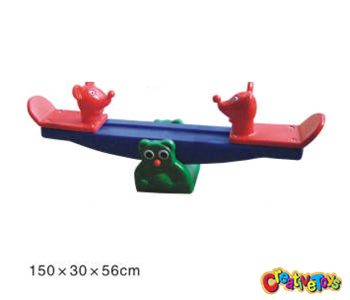 Children plastic seesaw