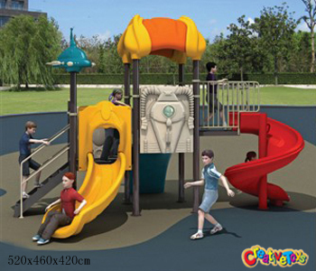 Children plastic outdoor play set
