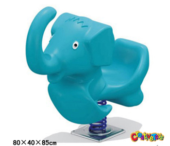 Elephant playground rider