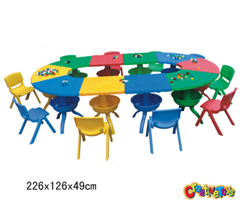 table and chairs for kindergarten