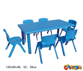 Kindergarten table and chair