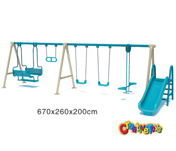 Outdoor swing set