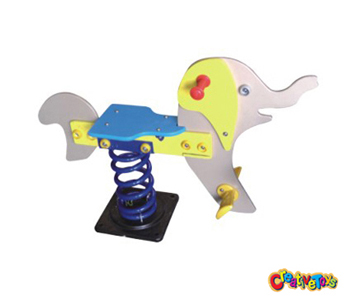 PE elephant spring rider