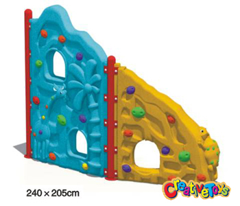 Rock climbing wall