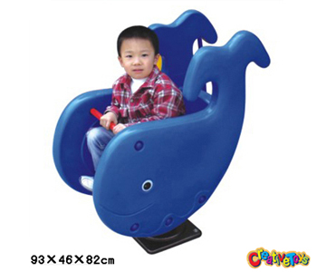 Whale spring rider